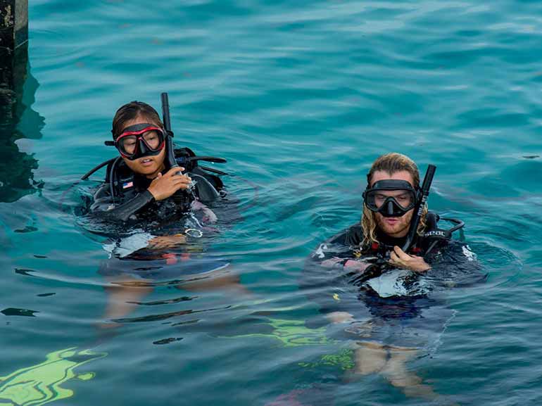 discover scuba diving mabul sipadan