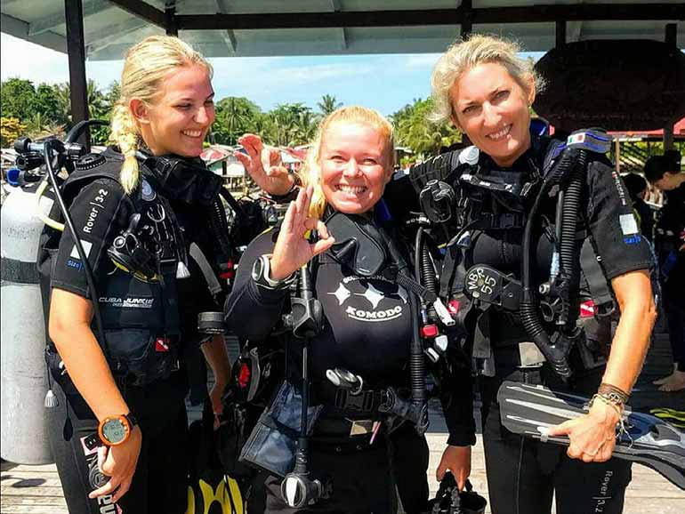 scuba refresher mabul sipadan