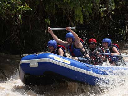 white water rafting Sabah
