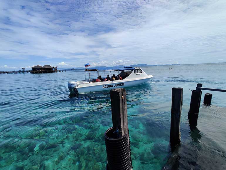 scuba junkie boats