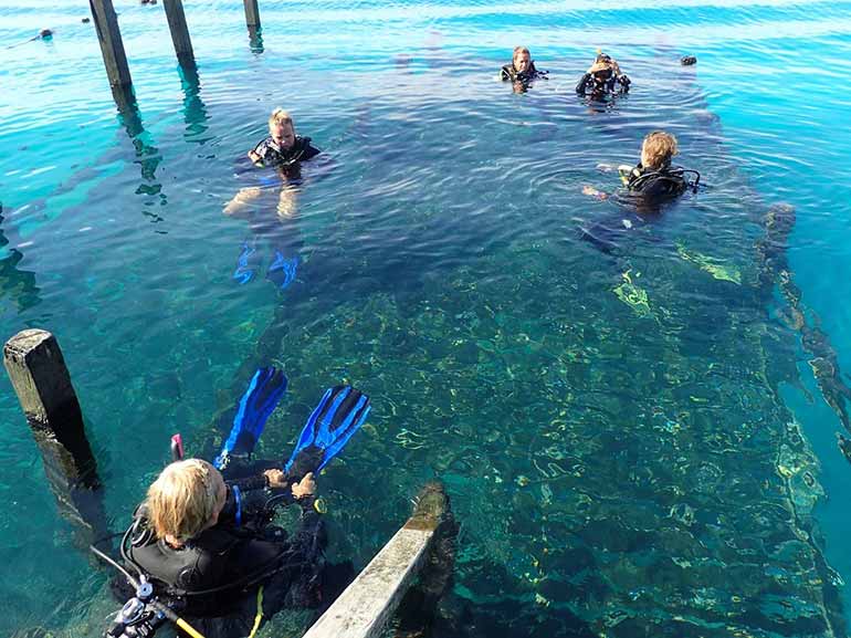 mabul scuba junkie jetty