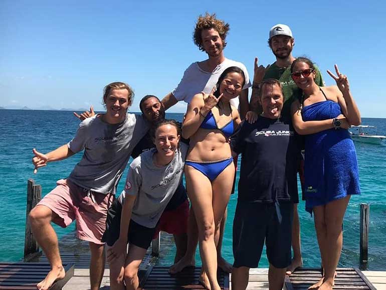 DMT divemaster training mabul sipadan