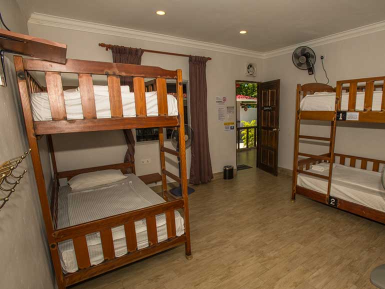 mabul beach resort dorm accommodation