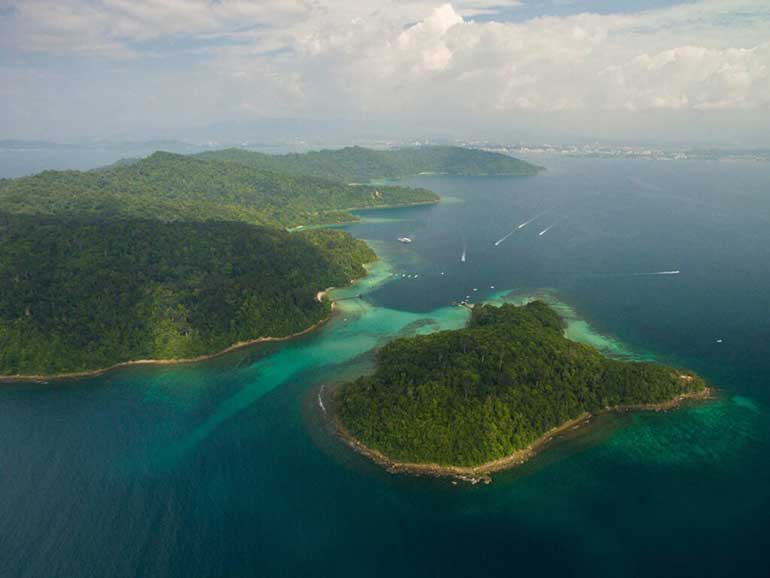 kota Kinabalu marine park islands