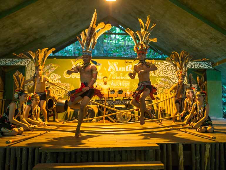 mari mari cultural village Sabah